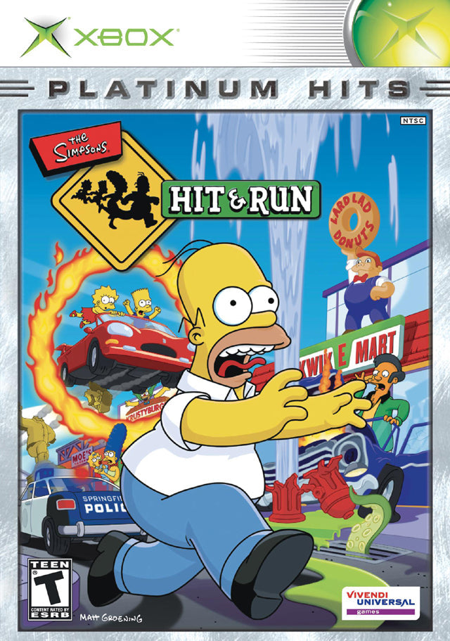 The Simpsons Hit & Run (Platinum Hits) (Xbox)