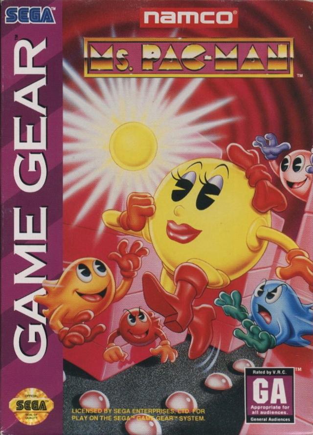 Ms Pac Man (Sega Game Gear)