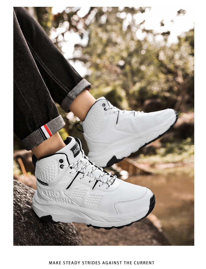 Casual Leather Sneakers for Couples