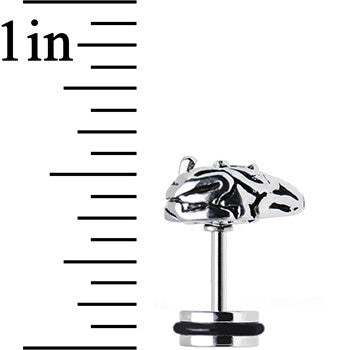 Pink Gem Stainless Steel Have a Heart Cheater Plug