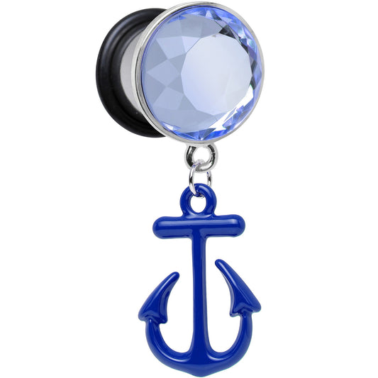 1/2 Blue Dangling Anchor Steel Plug