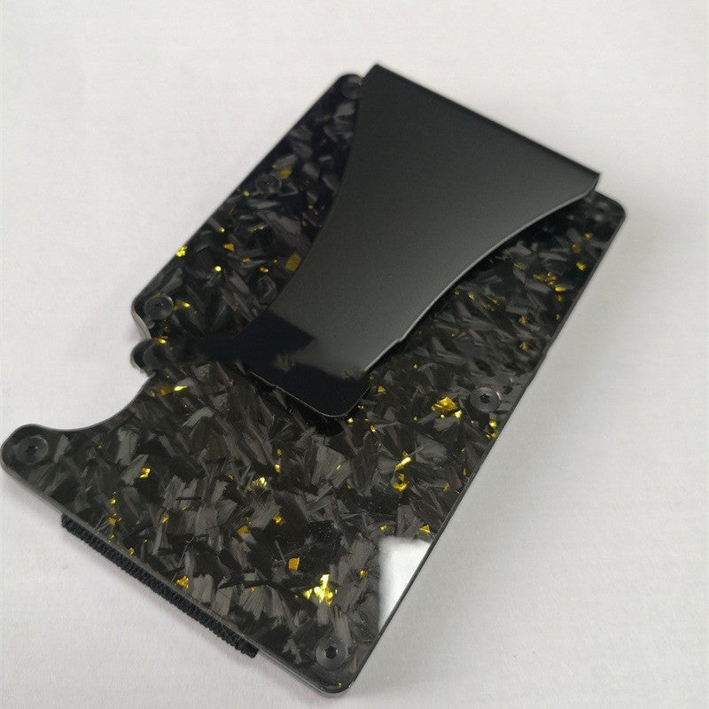 Carbon Fiber Wallet with RFID Card Holder