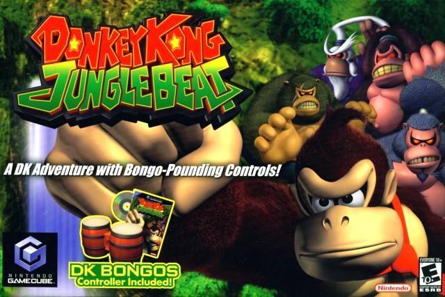 Donkey Kong Jungle Beat w/ Bongos (Gamecube)
