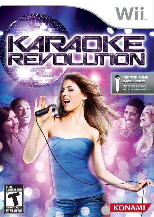 Karaoke Revolution With Microphone (Wii)