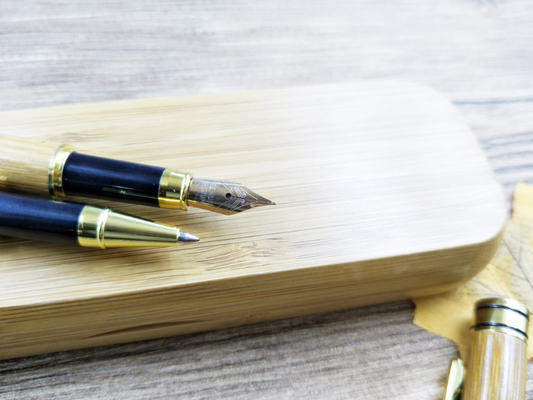 Bamboo Ballpoint Pen - Eco-Friendly Customer Gift