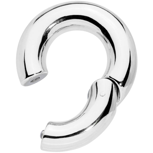 0G 5/8 Stainless Steel Hinged Segment Ring