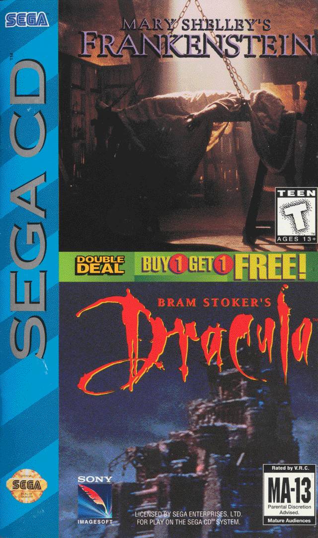 Mary Shelley's Frankenstein / Bram Stoker's Dracula (Sega CD)