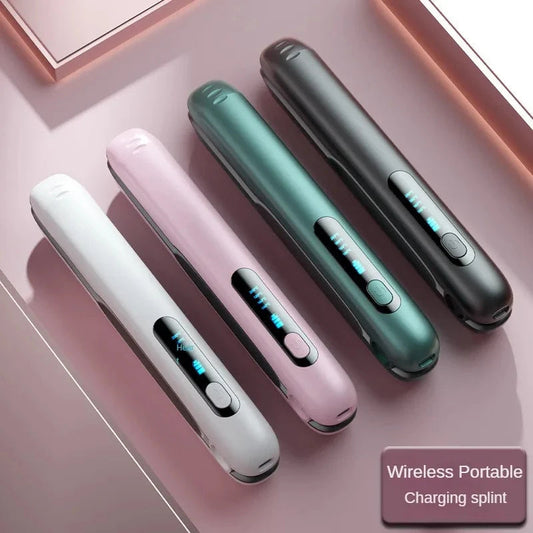 Portable Wireless 2-in-1 Hair Straightener & Curler