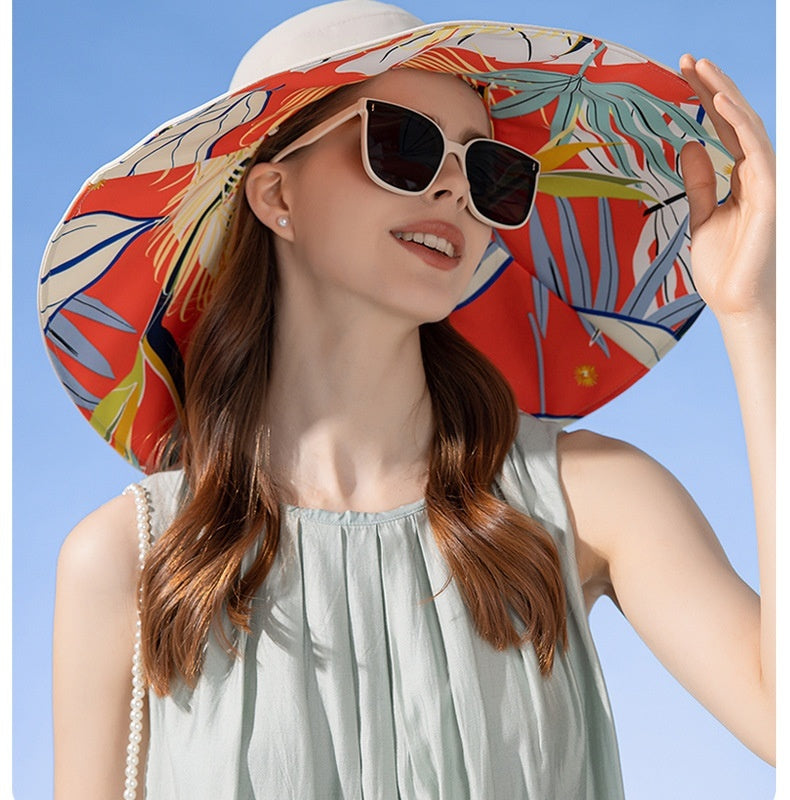 Double-sided Plus-sized Sun Hat