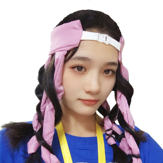 Silk Hair Curling Ribbon Headband