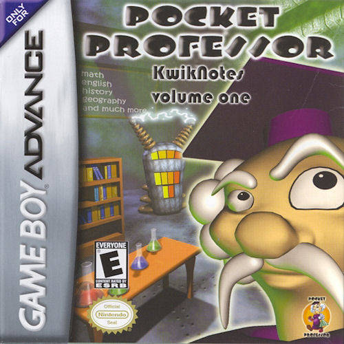 Pocket Professor: KwikNotes Volume One (Gameboy Advance)