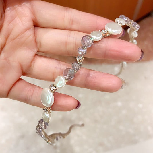 Rhinestone Forest Fairy Hairpin Headband