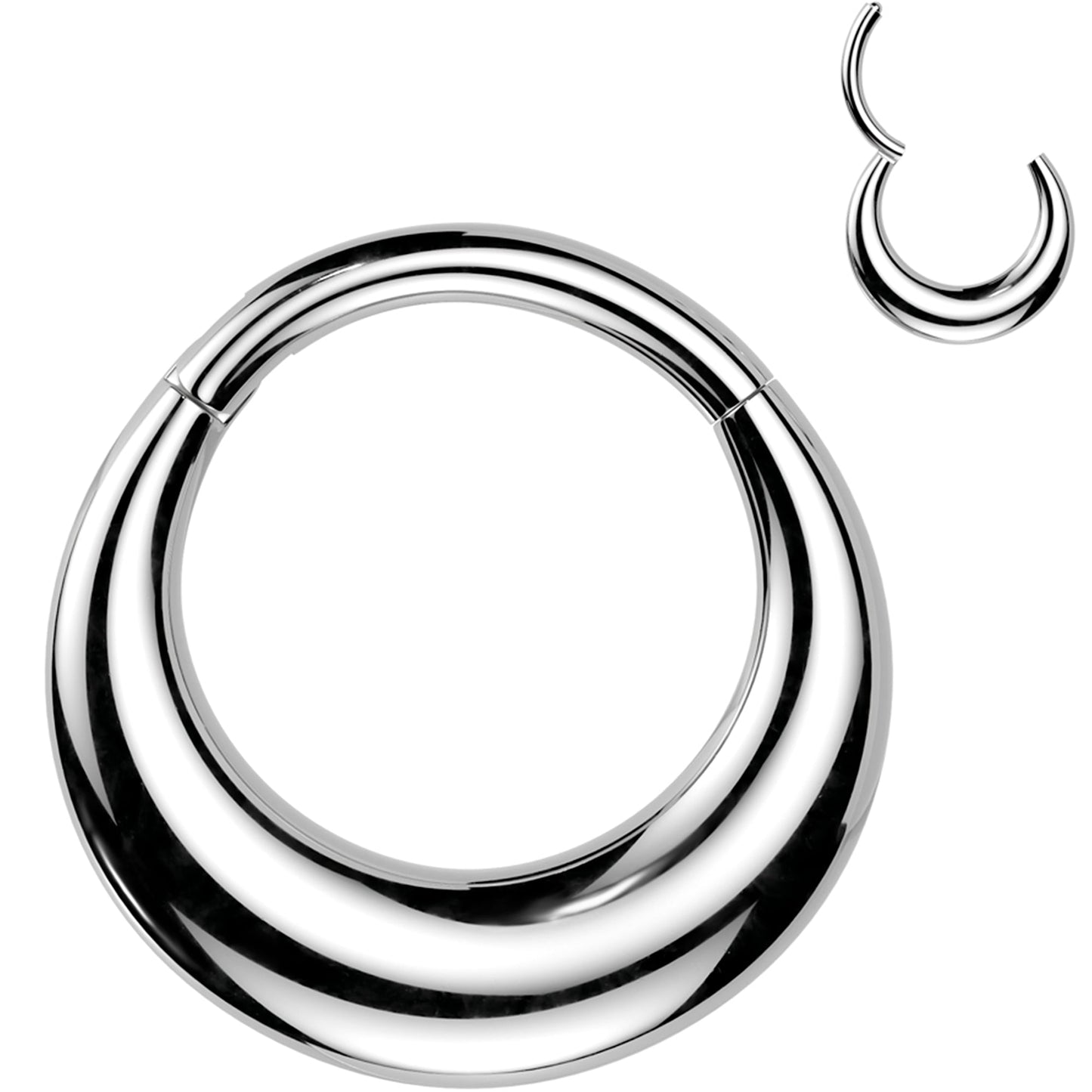 16G 5/16 Simplicity Thick Precision Hinged Segment Ring