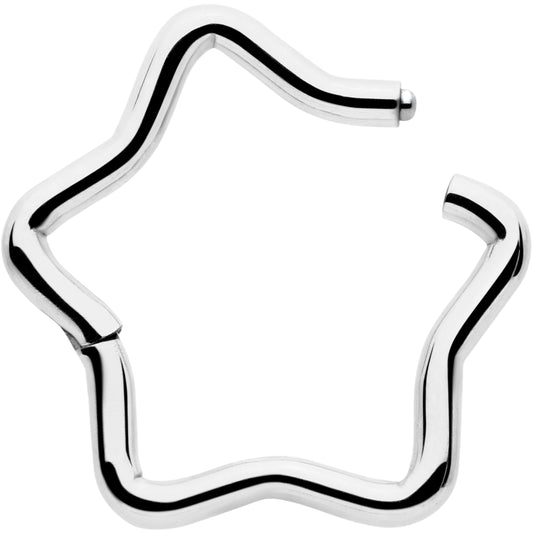 16G 5/16 Star Shaped Hinged Segment Ring