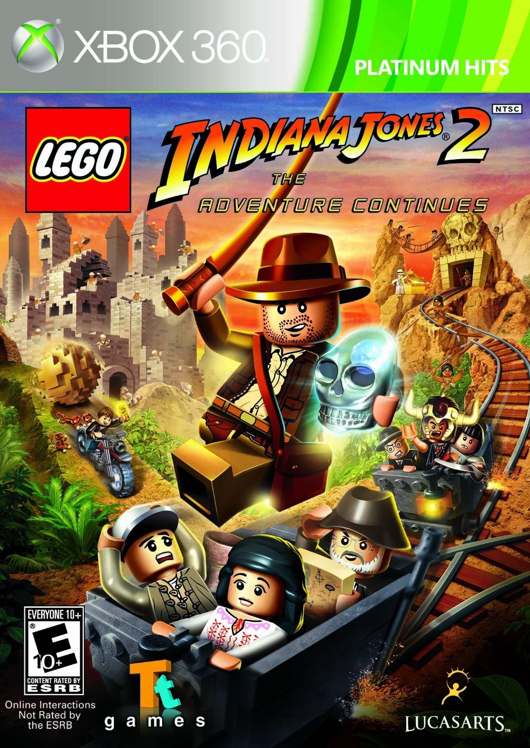 LEGO Indiana Jones 2: The Adventure Continues (Platinum Hits) (Xbox 360)