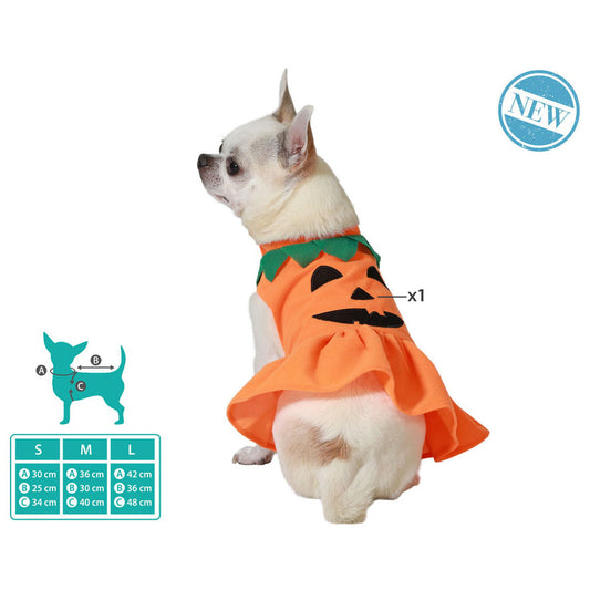 Dog Costume Pumpkin Size M-1