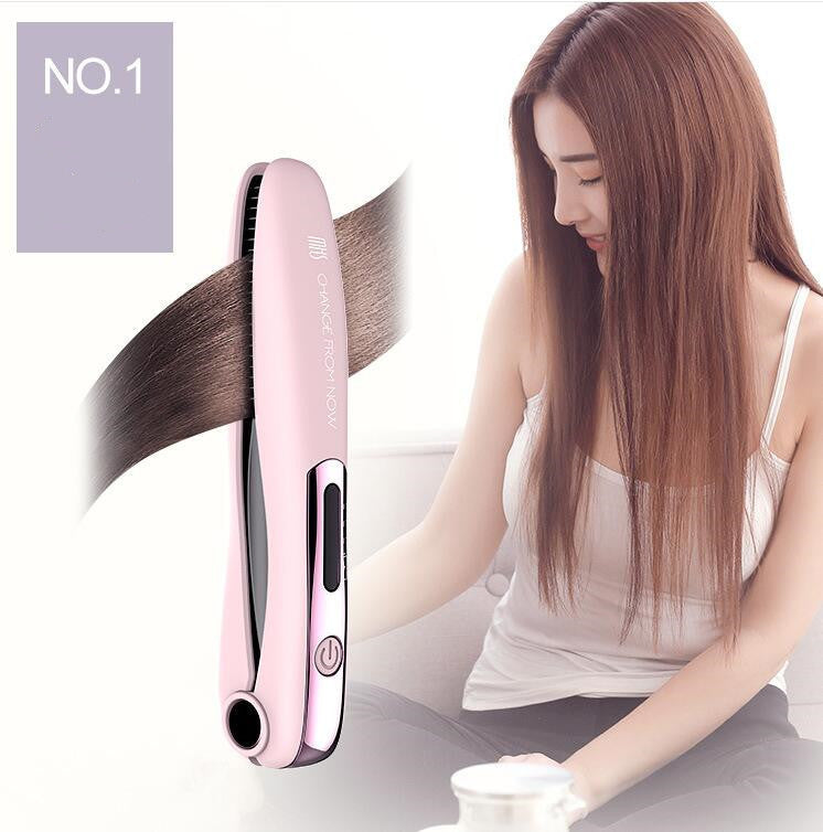 Cordless Hair Straightener Travel Straightening & Curling