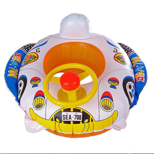 Baby Swim Seat Float with Cartoon Design
