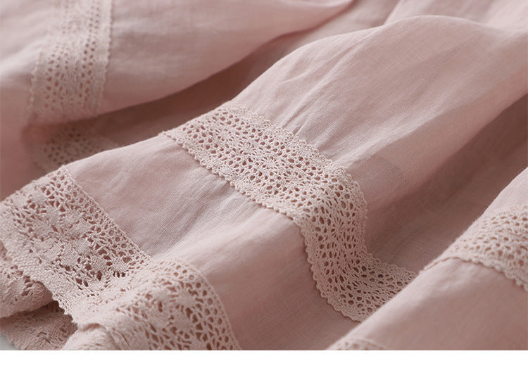 Fashionable Elastic Waist Double-layer Dress For Women