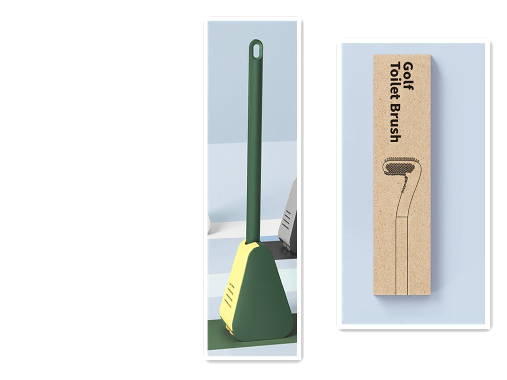 Golf Toilet Brush Silicone Wall-Mounted