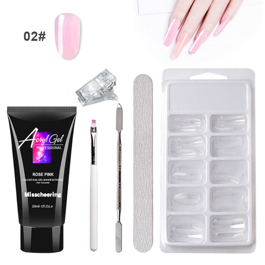 Painless Extension Gel Set - Quick Model Without Paper Holder