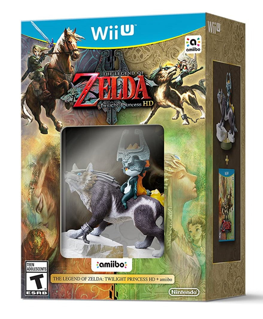 The Legend of Zelda: Twilight Princess HD + Wolf Link Amiibo (Nintendo WiiU)