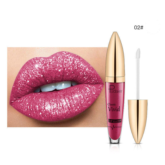 Pudaier Glitter Flip Matte Lip Gloss