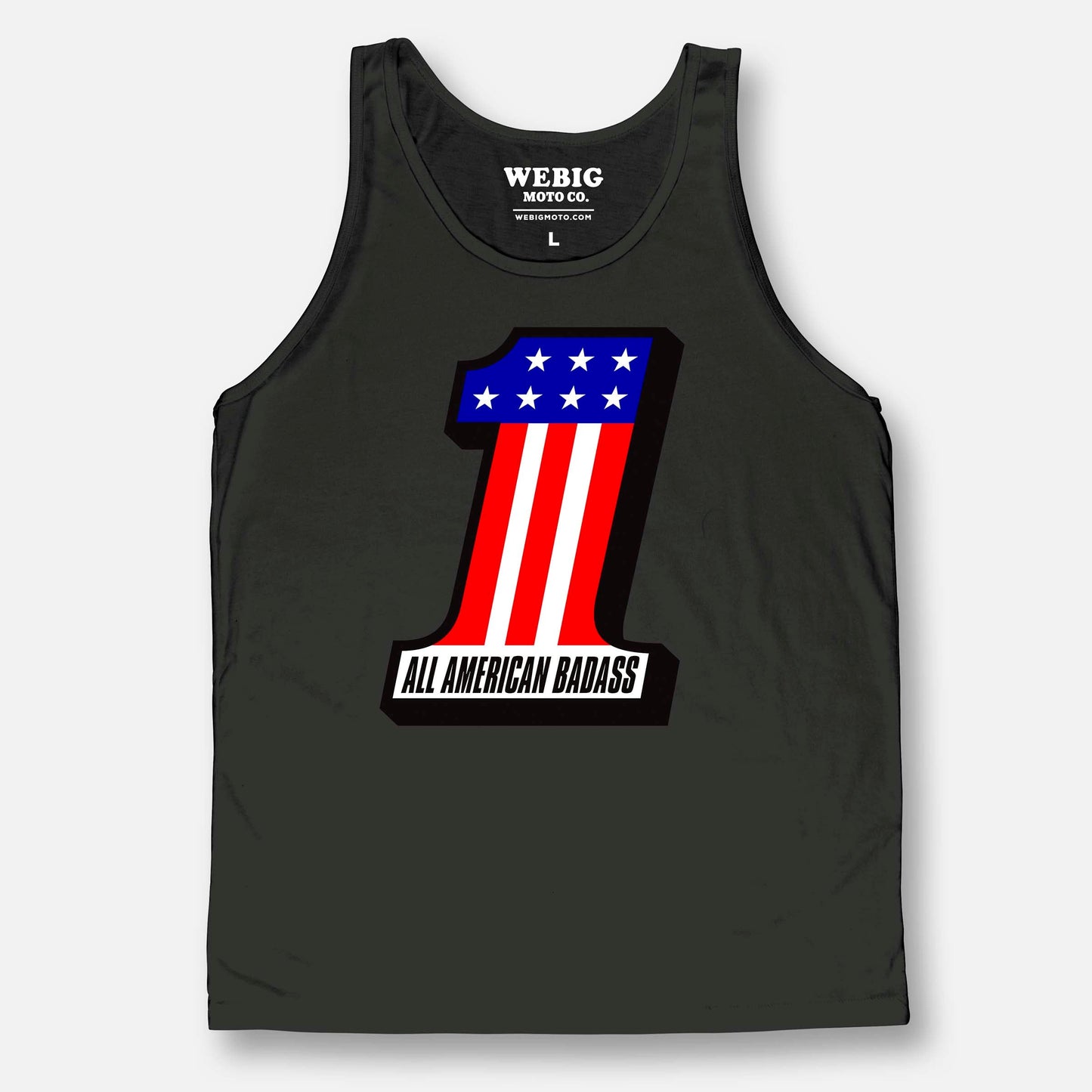ALL AMERICAN BADASS MENS TANK TOP