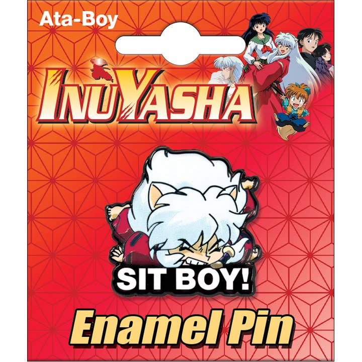 Inuyasha: Sit Boy Enamel Pin