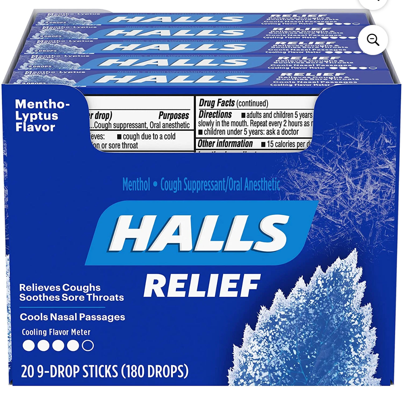 HALLS Menthol 20 pack