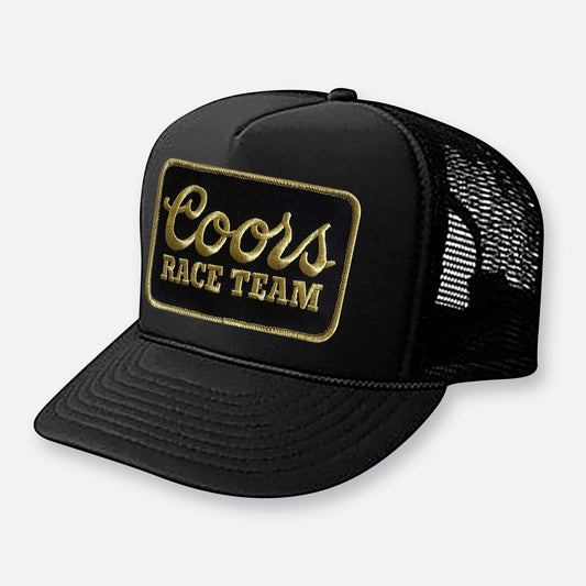 BANQUET RACE TEAM CURVED BILL PATCH HAT