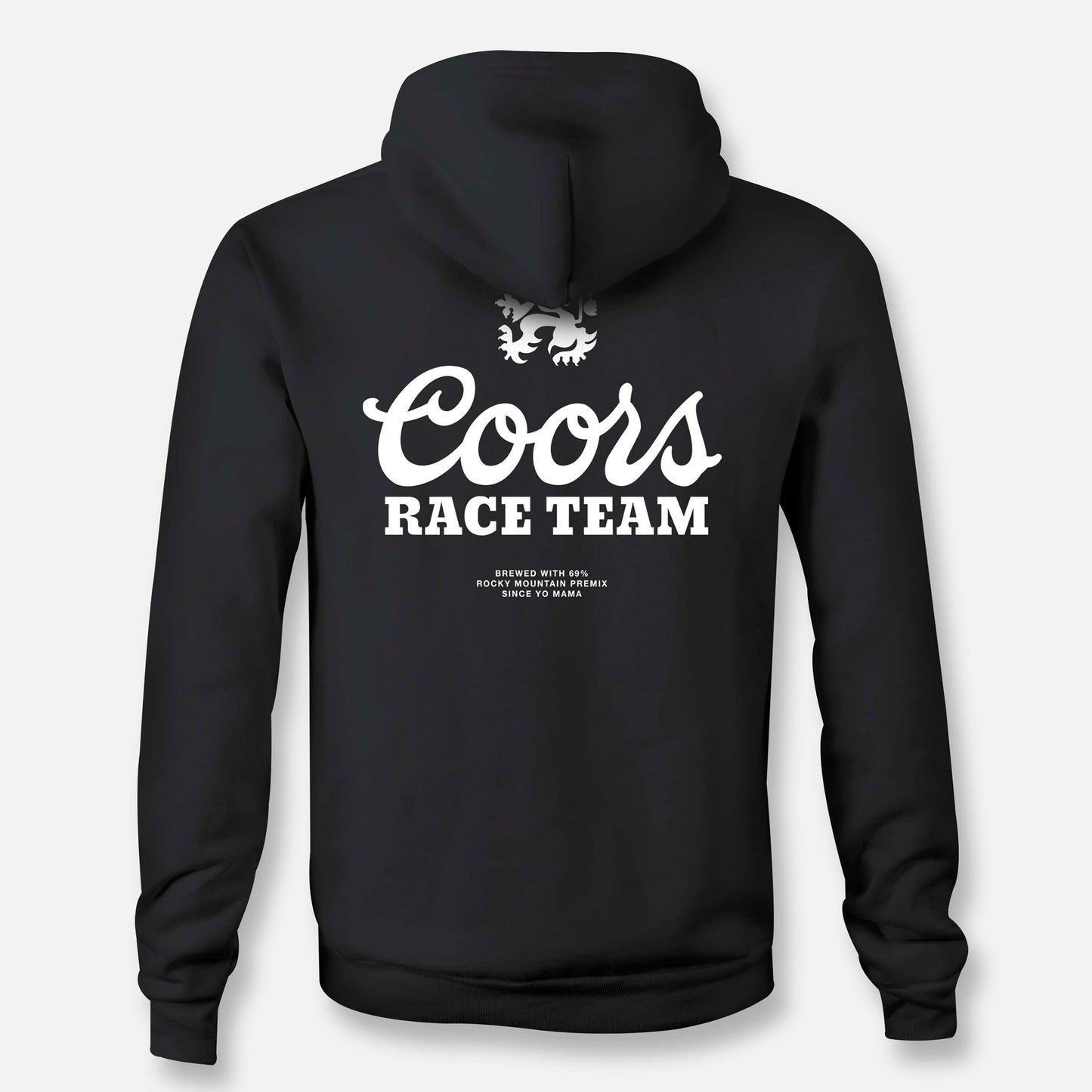 BANQUET ZIP HOODIE BLACK