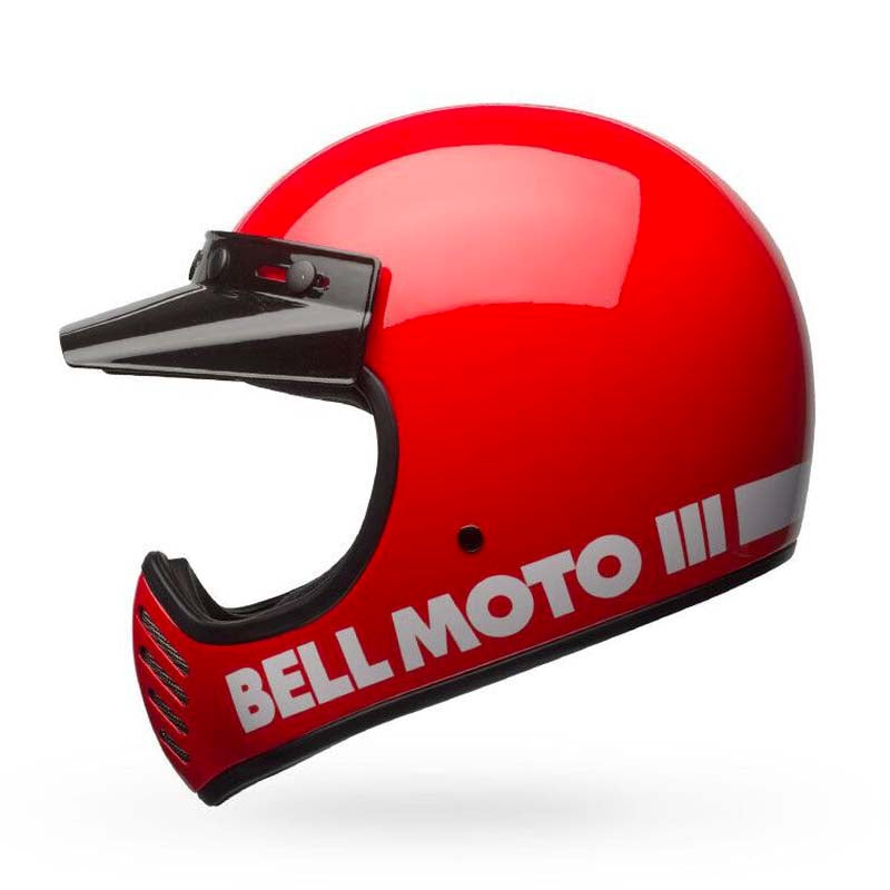 BELL MOTO 3 CLASSIC GLOSS RED