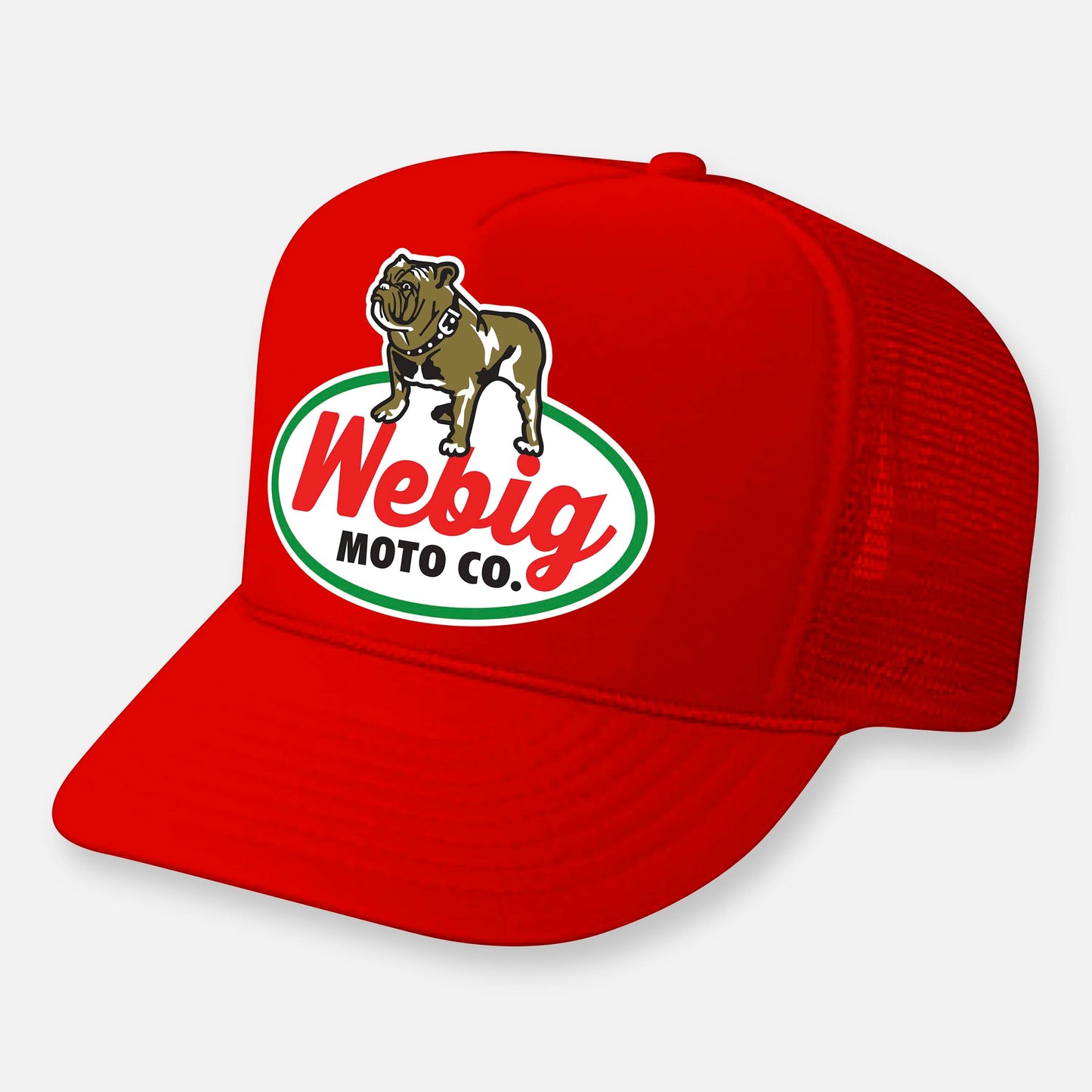BIG DOG CURVED BILL TRUCKER HAT