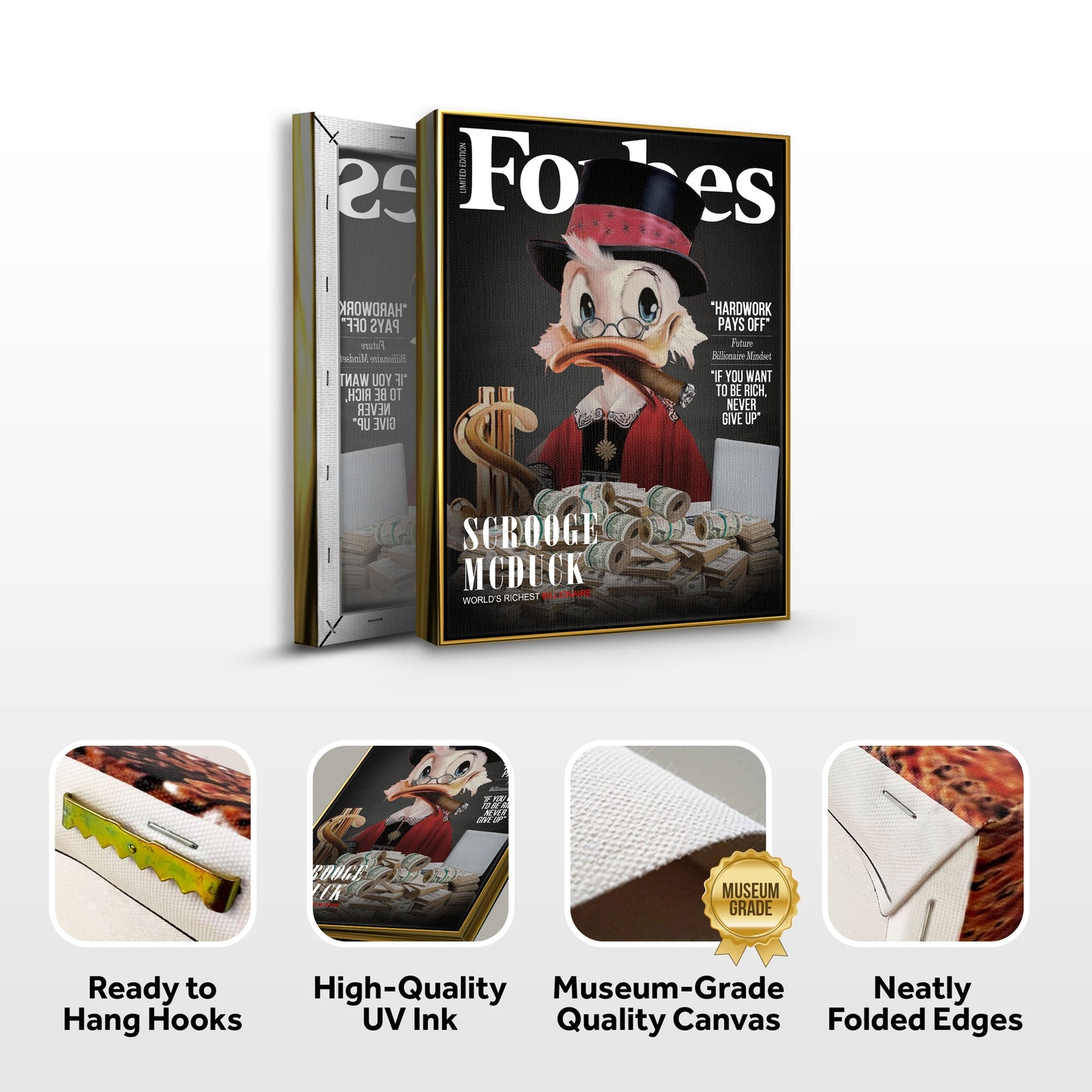 Personalized Billionaire Forbes Sign