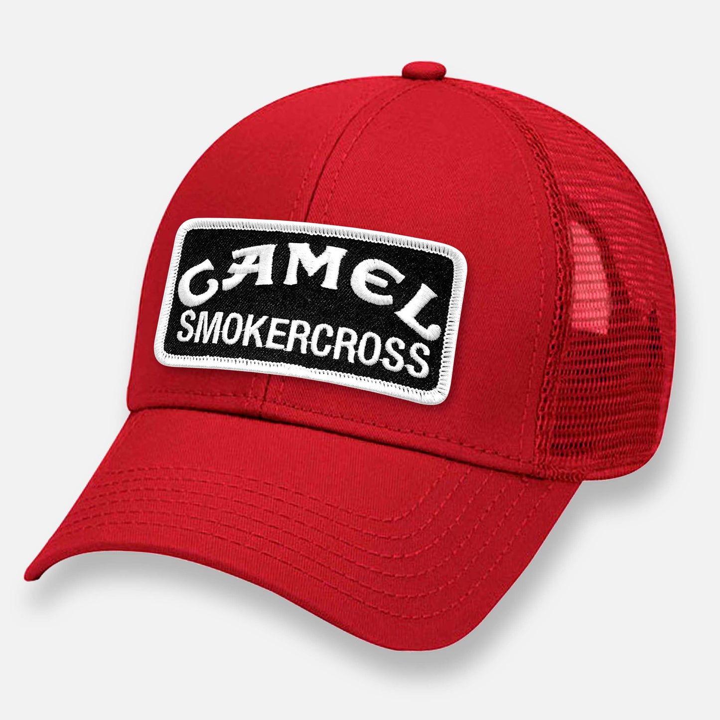 CAMEL SMOKERCROSS LOW PRO TRUCKER PATCH HAT