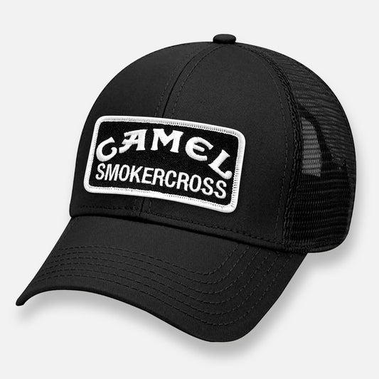 CAMEL SMOKERCROSS LOW PRO TRUCKER PATCH HAT