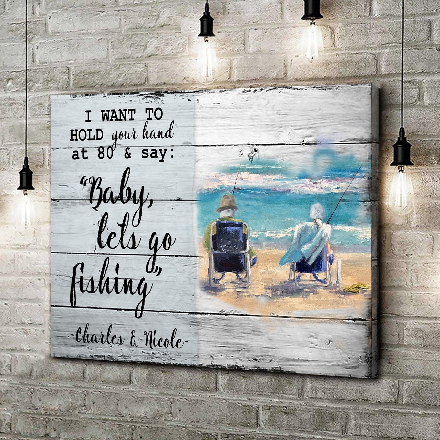 Hold Your Hand at 80 Sign