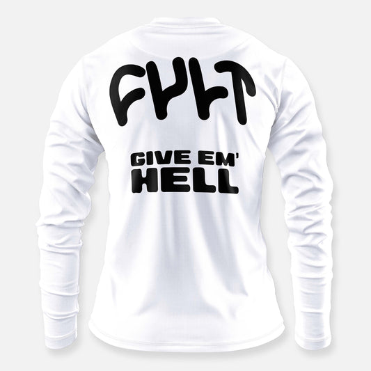 WEBIG X CULT RACE JERSEY WHITE