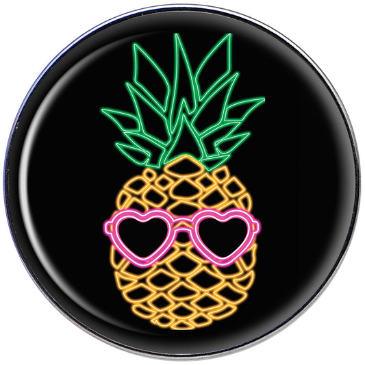 16G 1/4 Neon Heart Tropical Pineapple Tragus Cartilage Earring