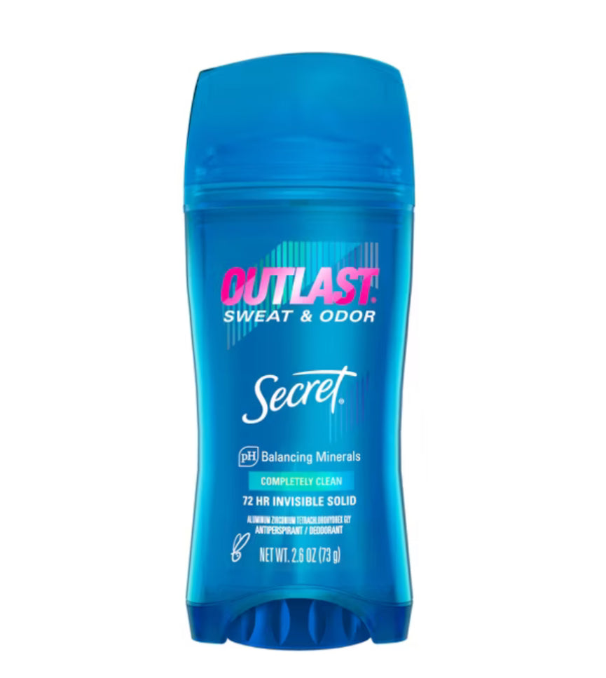 SECRET DEODORANT ADVANCED 12pk 2.6oz