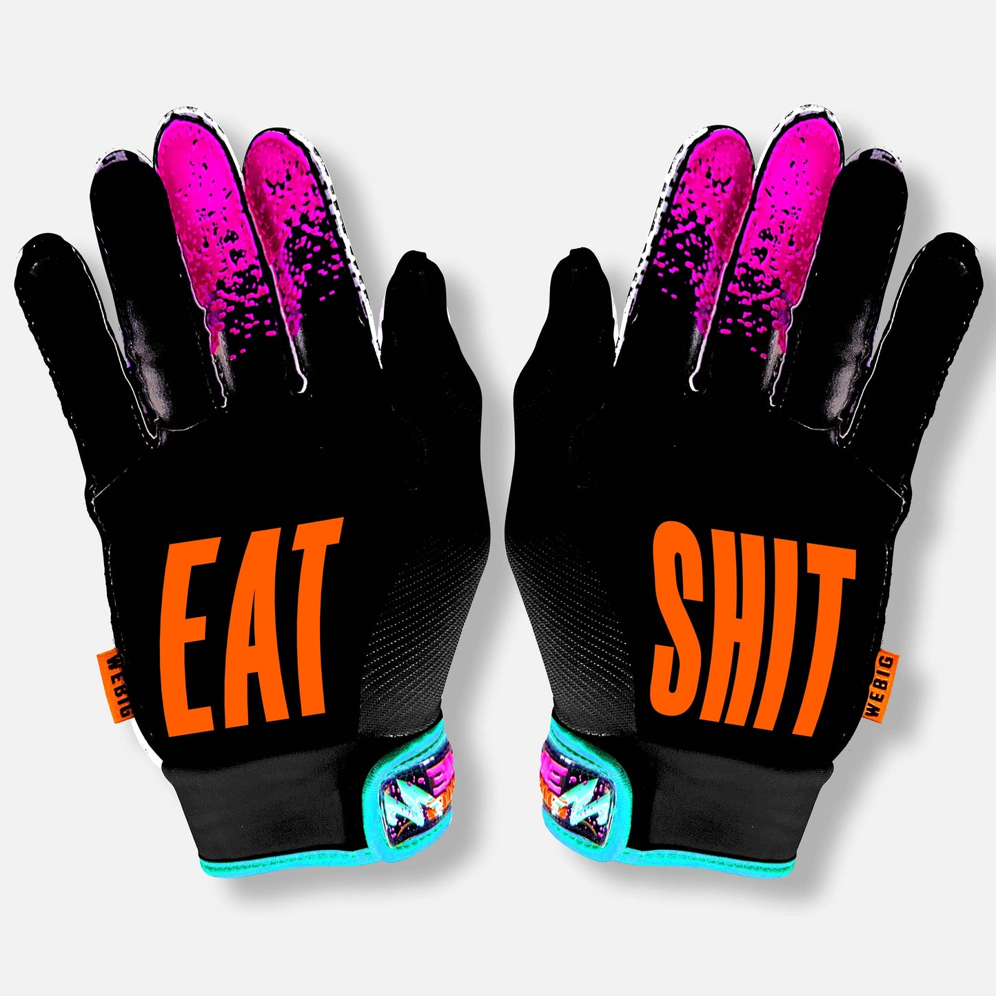 90's VINTAGE EAT SHIT GLOVES MIAMI MINT