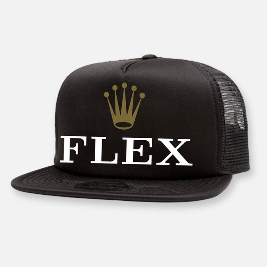 FLEX DAYTONA FLAT BILL PIT CREW HAT