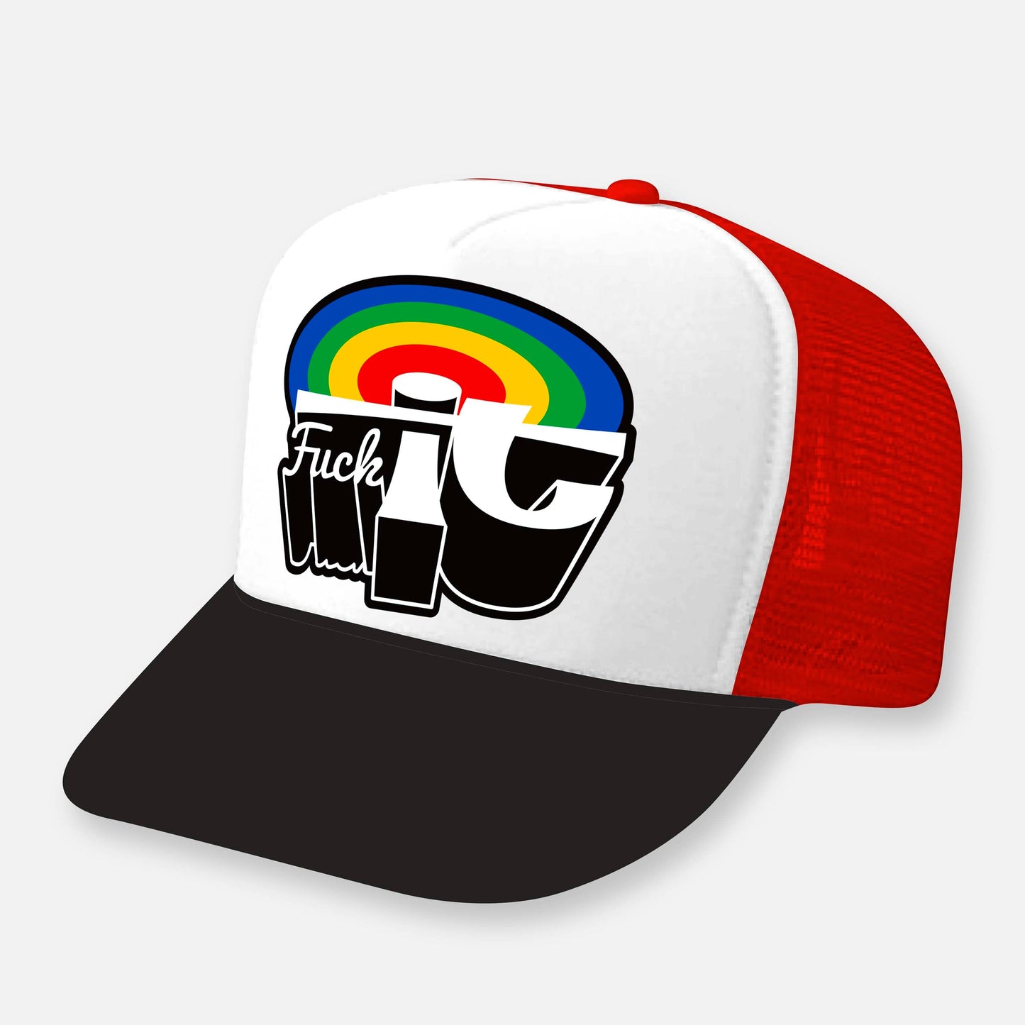 FUCKIT RAINBOW PATCH HAT