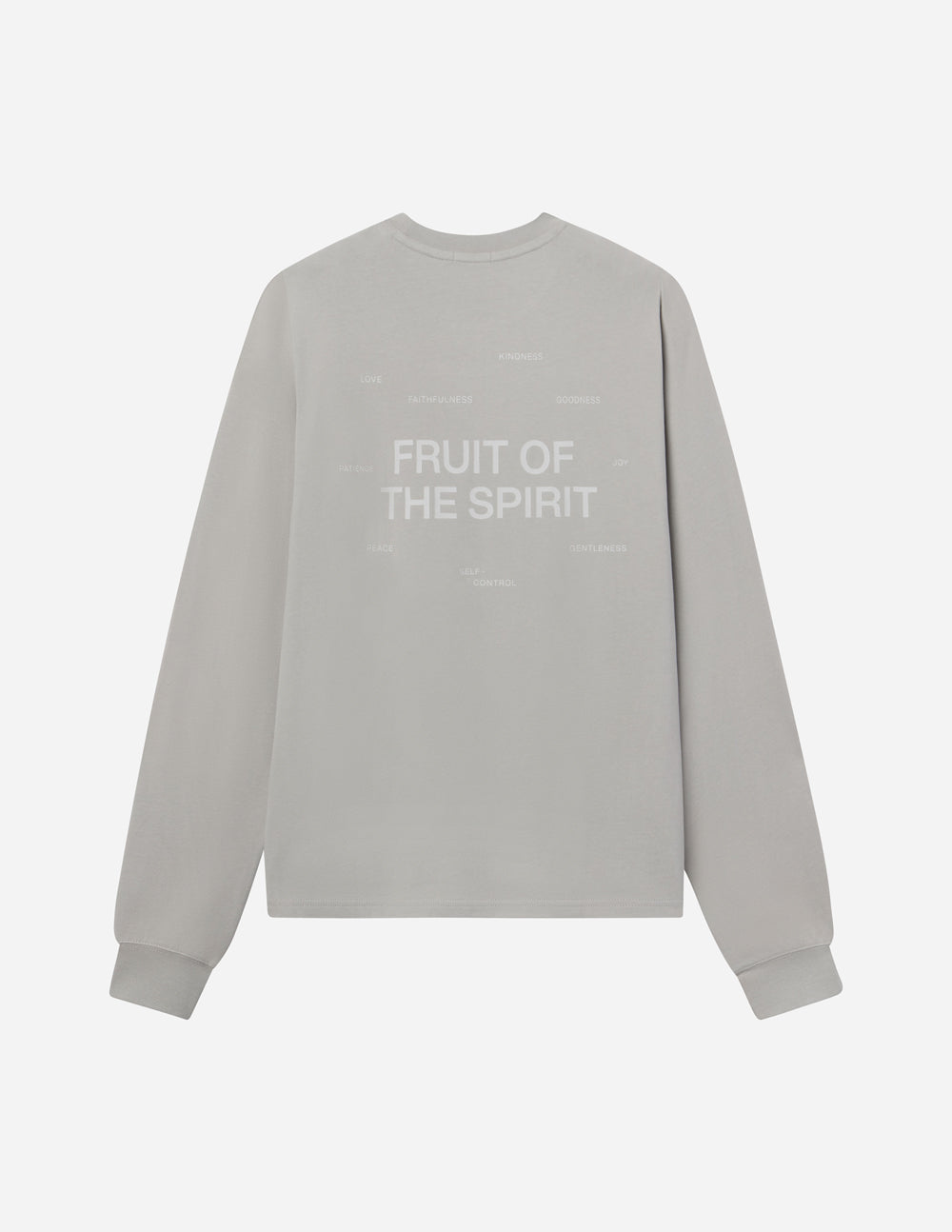 Fruit of the Spirit Grey LS Unisex Tee