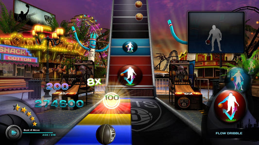 NBA Baller Beats w/ Spalding Basketball (Xbox 360)