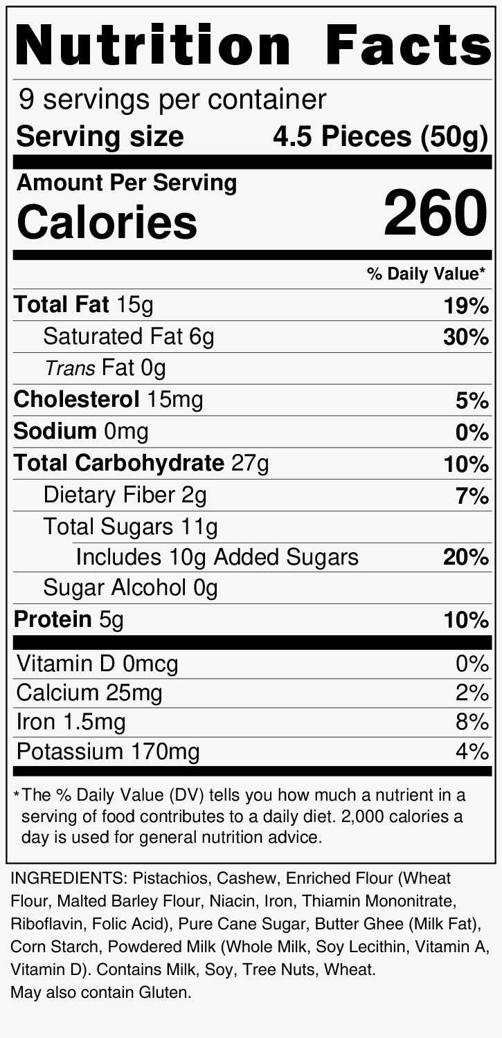 Nutlava® Mix Baklava Gift Box | 40 pieces