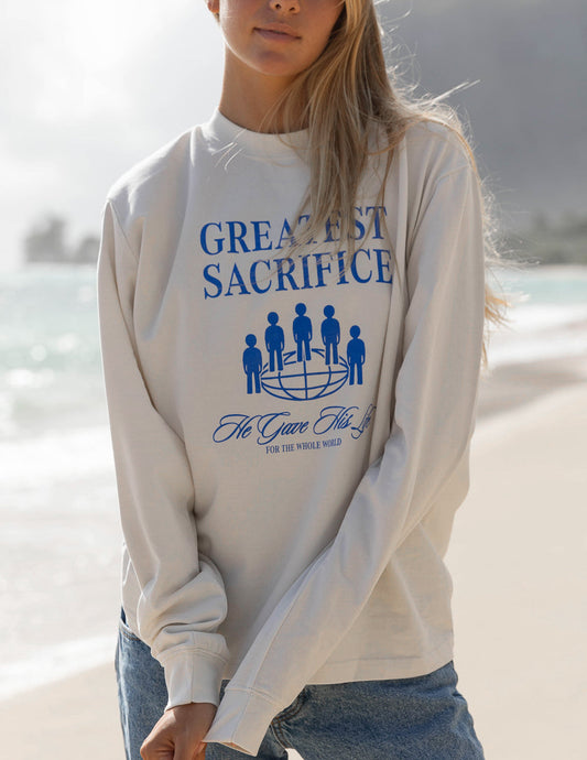 Greatest Sacrifice LS Unisex Tee