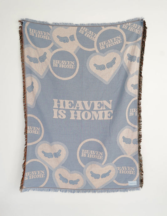 Heaven Is Home Throw Blanket