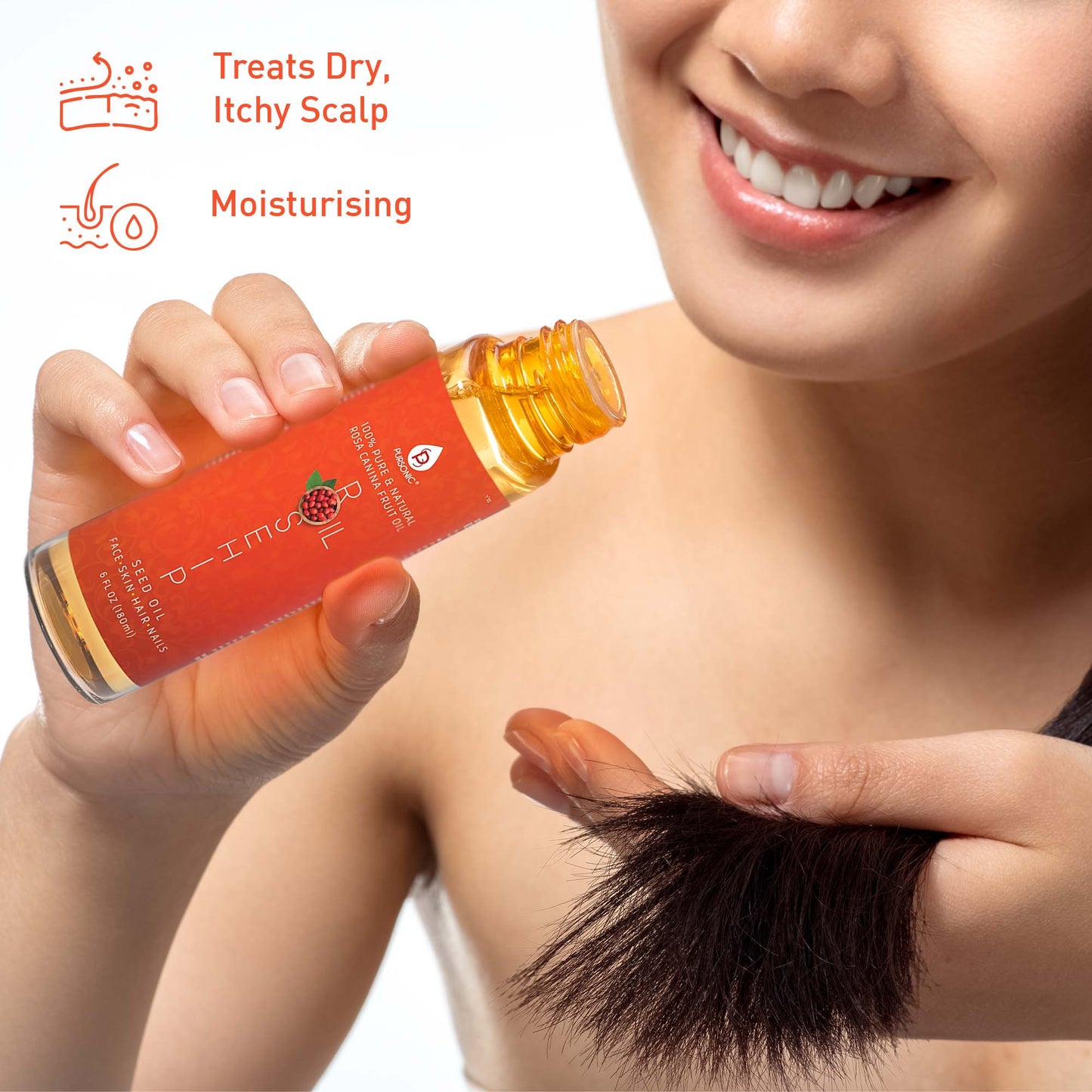 Pursonic Essential Oils & Skin Care Mega Bundle – 100% Pure Golden Jojoba Oil, Rosehip Oil, Sweet Almond Oil, Fractionated Coconut Oil, and Castor Oil